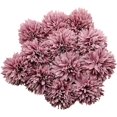 thumbnail image 3 of Flores artificiales de bolas de crisantemo con tallos, ramo de arreglo de hortensias de seda, flores artificiales para el hogar, oficina, cafetería, fiesta y decoración de bodas, 3 of 5