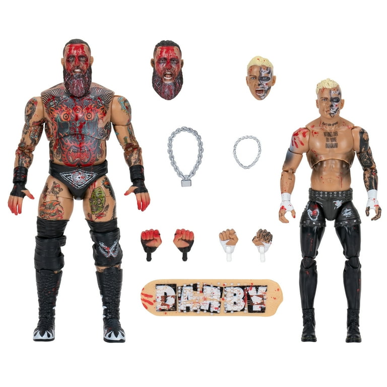 WWE AEW フィギュア ローデスファミリーセット WWE AEW