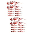 thumbnail image 3 of 20 Pcs  Flame Sticker Car Decal Decorative Vehicle Sticker Flame Automotive Sticker Vehicle Decal, 3 of 8