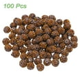 thumbnail image 3 of 100pcs 10mm Rhinestone Beads for Jewelry Making, Sparkle Diamond Clay Bead for Necklace Bracelet Christmas, Brown, 3 of 7