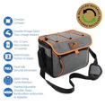 thumbnail image 4 of Ozark Trail 24 Can Collapsible Cooler ,Grey Color, Great for Work,  Camping, Picnics or Pool, 8.37 Quart., 4 of 7