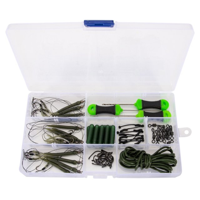 Aparejos De Pesca De Carpa 62 uds, aparejo de pelo de pesca, aparejos de Boilies giratorios fuertes, equipo de aparejos de pesca de carpa con gancho Ehuebsd Para Estrenar