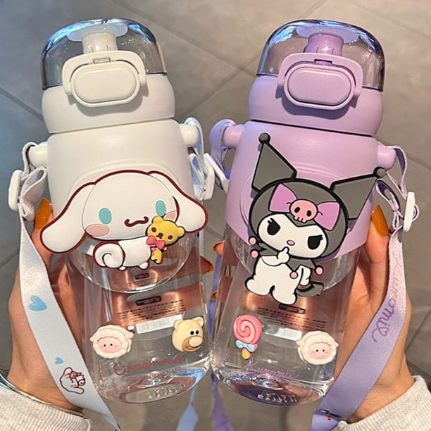 MINISO 600ml Sanrio Kuromi My Melody Water Bottle High Quality