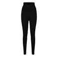 thumbnail image 5 of Weiqiqre Women's Paperbag Waist Trousers Elastic Leggings, High Waisted Compression Gym Tummy Control Athletic Yoga Pants, 5 of 5