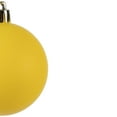 thumbnail image 5 of Vickerman 2.4" Yellow Matte Ball Ornament, 24 per Bag, 5 of 6
