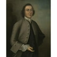 thumbnail image 2 of Joseph Badger 12x14 Gold Ornate Wood Frame and Double Matted Museum Art Print Titled - Dr. William Foster (1755), 2 of 4