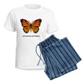 thumbnail image 5 of CafePress - Antisocial Butterfly Pajamas - Women's Short Sleeve Print T-Shirt and Pants Light Cotton Pajama Set, 5 of 7