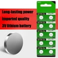 thumbnail image 3 of PatungKu 10Pcs AG10 Button Cell Batteries 1.5V 189 389 390 LR1130 LR54 Batteries Coin Cell Replacement for Watch Calculator, 3 of 10