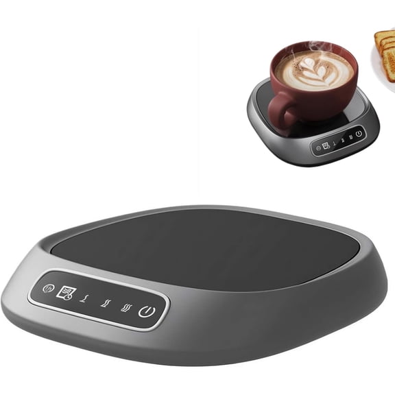 Rechargeable Electric Coffee-Cup, Mug Warmer, Usb Rechargeable Coaster, Electric Ceramic Drinks Cup, Travel Ready, For Desk, Kitchen, Travel
