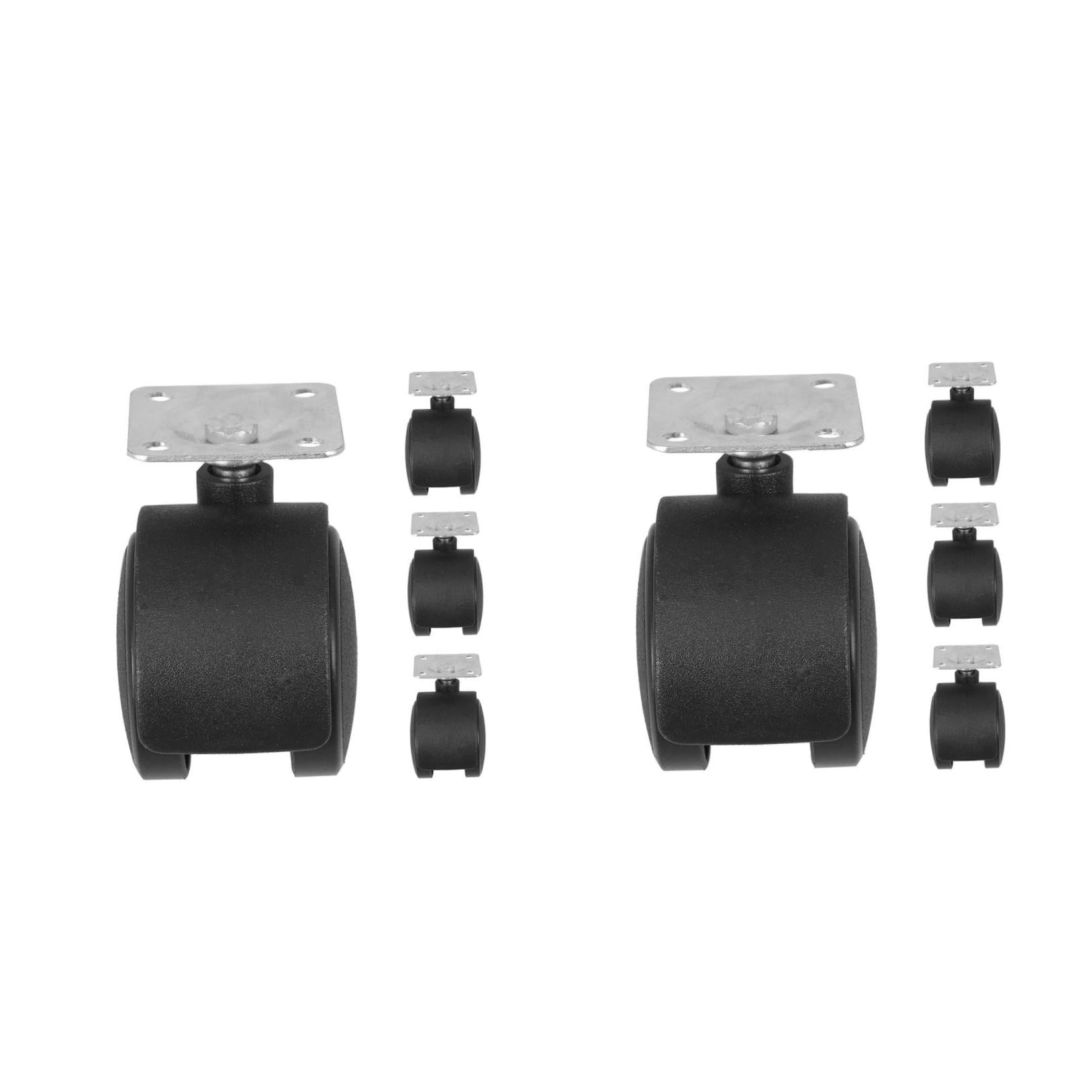 ADDHAT  Heavy Duty Caster Wheels for Smooth Furniture Movement and Simple Installation