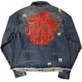thumbnail image 2 of The Rolling Stones Womens Script Denim Jacket, 2 of 2
