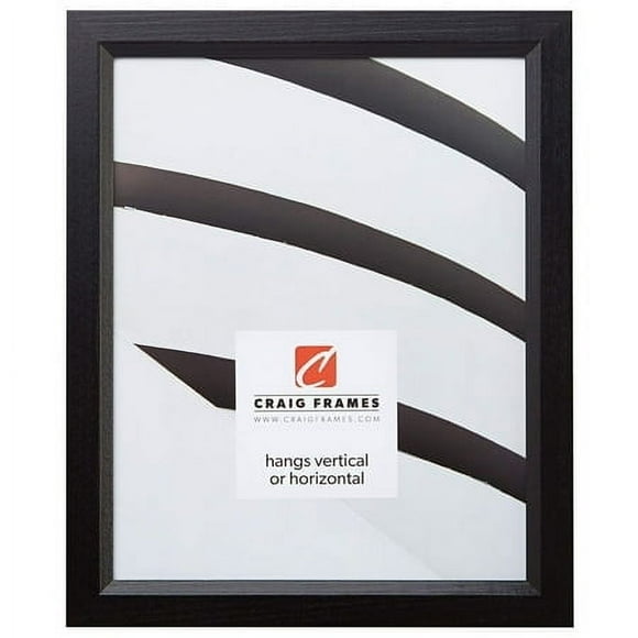 Craig Frames 20X30 Poster Frame Black Economy Series 0.825 Inch Wide Solid Wood Moulding Plexiglass And Backing Included Wall Display Frame For Art And Posters
