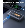 thumbnail image 4 of BUTURE 4000A Portable Car Jump Starter, 12V Battery Booster for 8.5L Diesel / 9.0L Gas, Power Bank, 4-Mode LED Light, 4 of 6