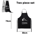 thumbnail image 2 of Apron Set, Kitchen Couples Gift Set for Engagements, Weddings, Anniversaries and More, 2-piece, One-size, 2 of 5