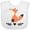 AA-White, variant on Inktastic Fox for Girls Woodland Animal Girls Baby Bib
