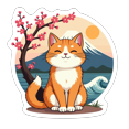 thumbnail image 3 of cartoon CatStickers Stickers, Waterproof CatStickers Sticker for Water Bottle Laptop Phone Cases Planner Skateboard Luggage Helmet Party Favor Decor, Ideal for Adults Teens Teacher Rewards, 3 of 9