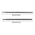 thumbnail image 4 of labwork 4PCS Weatherstrip Window Moulding Trim Seal Door Outside Belt Replacement for 2009-2021 Ram 1500 2500 3500 4500 5500 55112376AH 55112377AH 55372138AH 55372139AH, 4 of 6