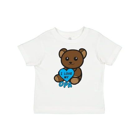 

Inktastic I Love My Opa Valentine s Bear Gift Baby Boy T-Shirt