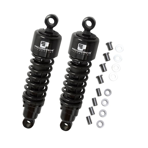Progressive 412 Series Heavy Duty Black 11.5" Rear Shocks (412-4011B)