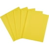 Staples Brights Multipurpose Paper 24 lbs. 8.5" x 11" Yellow 500/Ream (20102)