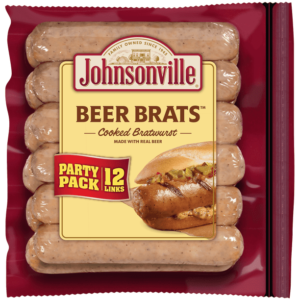 traeger johnsonville brats
