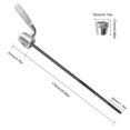 thumbnail image 2 of Yucurem Quick Release Skewer Part Supplies for Trainer Bike Cycling Back Rear Wheel Tire Bicycle Tires (Silver), 2 of 10