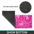 thumbnail image 6 of Pink Ribbon Pattern Kitchen Rugs Sets Of 2,Anti Fatigue Kitchen Mat Rugs Non Slip Washable,Decorative Kitchen Floor Mats for Kitchen,Sink,Laundry,17"x30"+17"x47", 6 of 7