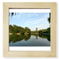 thumbnail image 1 of Lake Willw Tree Tower Art Deco Fashion Square Picture Frame Wall Tabletop Display, 1 of 3