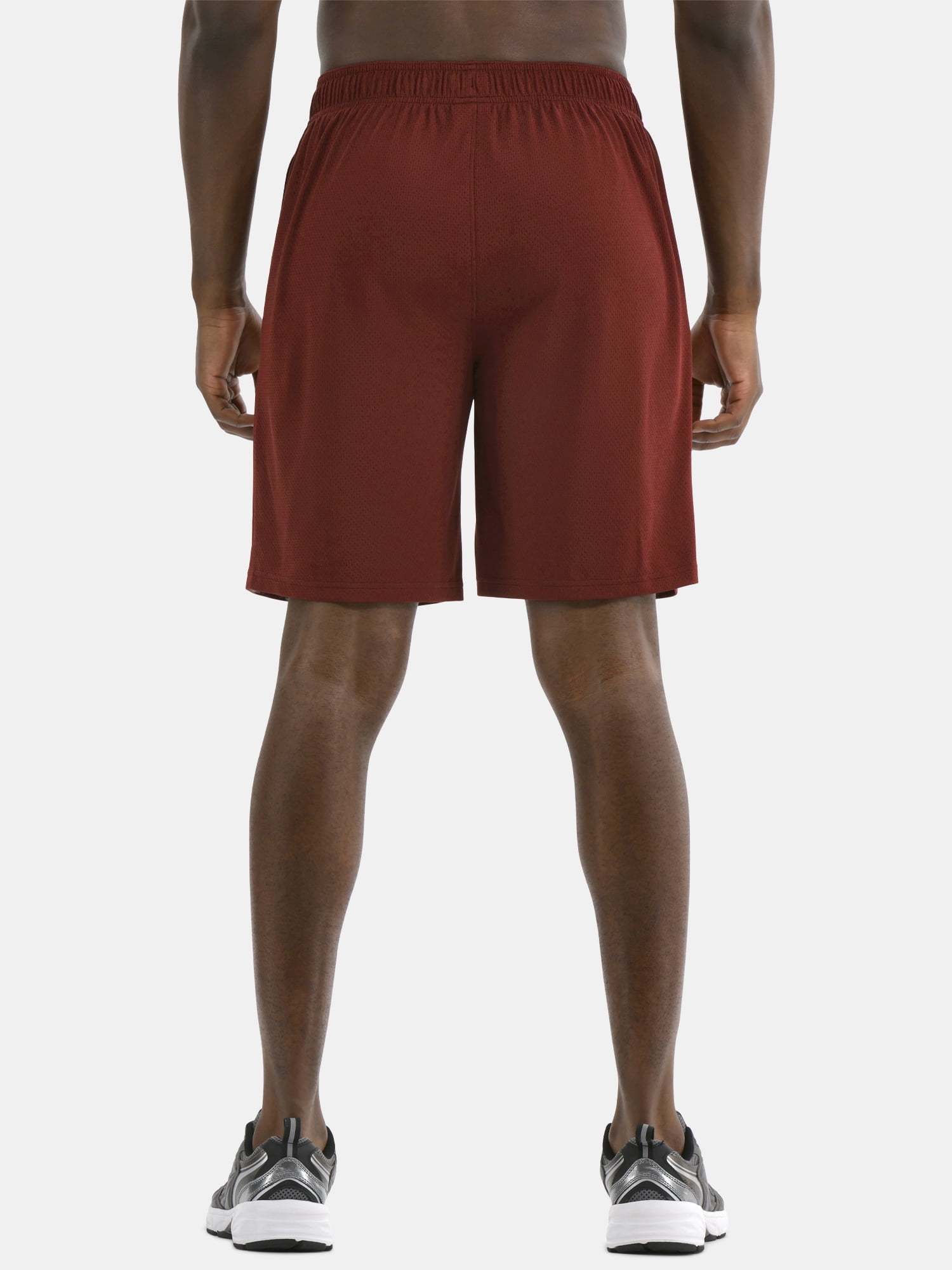 Athletic Works Men's and Big Men's Active Mesh Shorts, 9" Inseam, Sizes XS-5XL