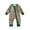 Green, variant on Cjfdfy Newborn Baby Boy Girl Duck Romper Duck Hunting Print Long Sleeve Zipper Front Jumpsuit Green Trim Infant Cute Mallard Duck Fall Winter Country Farm Clothes 0-18M