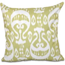 Simply Daisy 16" x 16" Ikat Geometric Outdoor Pillow