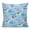 Blue, variant on Throw Pillow Covers 18x18 Inch, Desert Camel Decorative Pillow Cases for Couch Sofa Bed, Vintage Sand Camel Leaves Flower Pattern Pink Cotton Linen Square Home Decor Pillowcases with Hidden Zipper