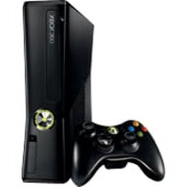 Restored Microsoft Xbox 360 Slim 250GB Console with Xbox Kinect, Black (Refurbished)