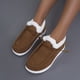 thumbnail image 5 of Botas de nieve de suela gruesa de invierno para mujer, zapatos de algodón acolchados de terciopelo cálidos de talla grande para mujer, 5 of 6