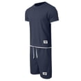 thumbnail image 5 of Clossjun Mens 2 Piece Short Set Matching Drawstring Baggy Shorts Sets Casual Summer Outfits, 5 of 5