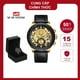 thumbnail image 4 of De pulsera Ocio Moda Cristal Hombres Reloj de cuarzo, 4 of 8
