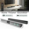 thumbnail image 4 of Miulika BS-28E TV Sound Bar Bluetooth 5.0 22 Inch 3D Stereo Surround Speaker with Remote Colorful Box, 4 of 9