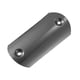 thumbnail image 1 of 1 Juego Motocicleta 5.63'' Escape Tubo Silenciador Protector Negro, 1 of 7
