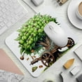 thumbnail image 2 of Coconut Tree Square Desk Mat Mousepad, 8.3x9.8 Inch Non-Slip Rubber Bottom, Printed Gaming Mousepad for Office and Gaming, 2 of 6