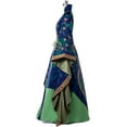 thumbnail image 3 of Women Green Velvet Dress Witch Dress Gown Party Outfit for Adult, 3 of 9