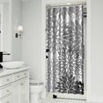 thumbnail image 2 of Boho Bathroom Curtain 36x72 Inches Earth Tone Tribal Pattern Waterproof Polyester Fabric Vintage Rustic Décor, 2 of 5