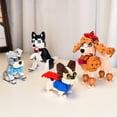 thumbnail image 2 of HI-REEKE Dog Building Block Set 2 in 1 Cute Husky Schnauzer Pet Kit Plastic Toy for Kid Multi Color, 2 of 7