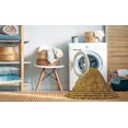 thumbnail image 2 of Ahgly Company Machine Washable Indoor Round Transitional Mahogany Brown Area Rugs, 4' Round, 2 of 7