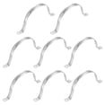 thumbnail image 1 of Abrazadera Rígida para Tubo de 8pack, Ajuste para Tubo de 4 5/16 Pulgadas (110mm) OD, Abrazadera de Tensión de Acero Inoxidable para Fijación de Tubos, 1 of 7