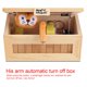 thumbnail image 3 of Caja electrónica USB de madera, bonito tigre, divertido, interactivo, alivio del estrés, juguete para regalo, decoración de escritorio, 3 of 8