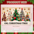 thumbnail image 4 of Decorative Design Christmas Trees Festive Celebration Musical Elements Christmas Decoration for Holiday Party Winter Event Family Gathering, 4 of 9