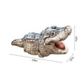 thumbnail image 3 of Hxlazmoo Resin Alligator Garden Statue - Durable Outdoor Decor for Balcony, Yard, Perfect Holiday/Birthday Gift for Mother's Day, Father's Day, 3 of 9