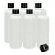 thumbnail image 1 of Uxcell 6 Pcs 3.4 Oz(100ml) Botellas de Viaje de Plástico con Tapa de Rosca, Blanca, 1 of 7
