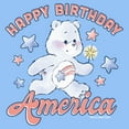 thumbnail image 2 of Infant's Care Bears America Cares Bear Happy Birthday America  Bodysuit, 2 of 3