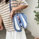 thumbnail image 4 of Bolso bandolera con orejas de conejo Ticfox azul, 4 of 5